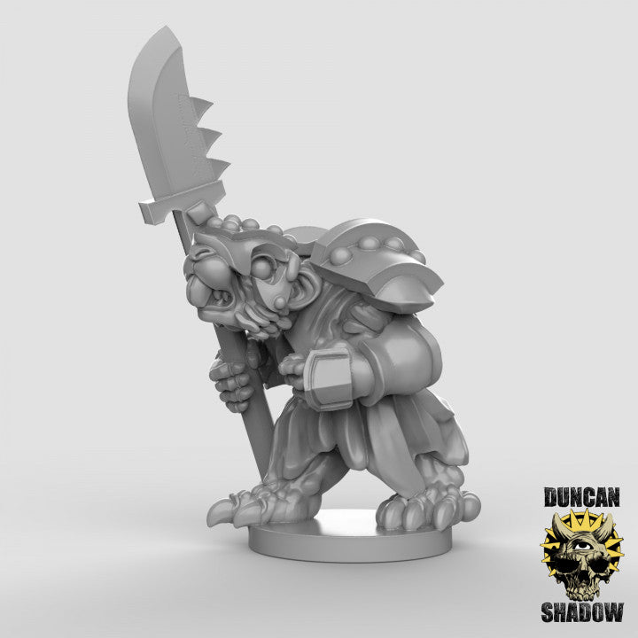 15mm Armoured RatFolk - Image 6