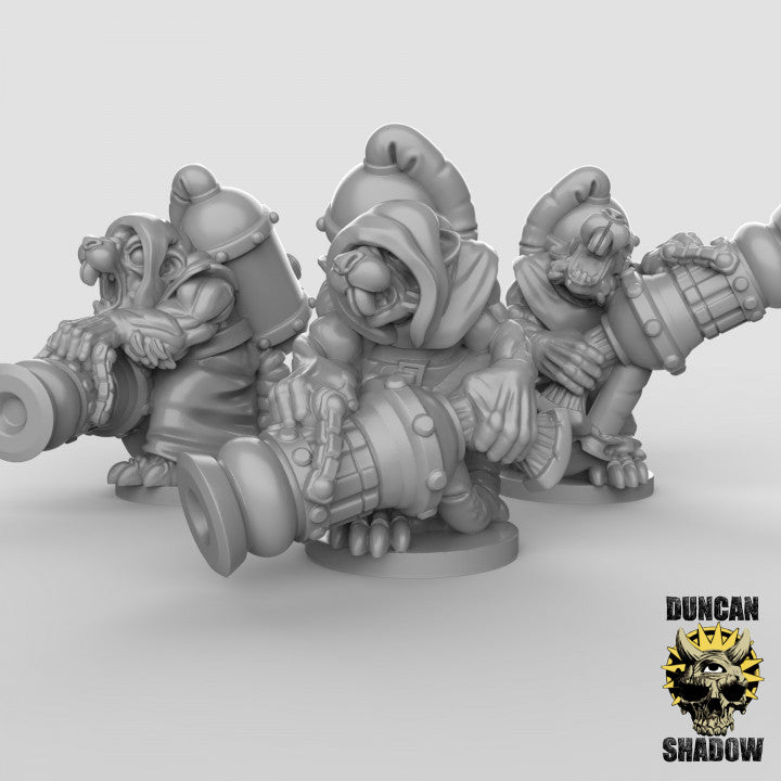 15mm Ratfolk with Flamers - Image 1