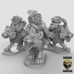 15mm Goblin Wolf Riders with Bows - Image 1