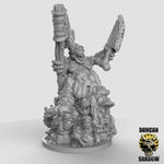 15mm Plague Demon Champion Palanquin - Image 1