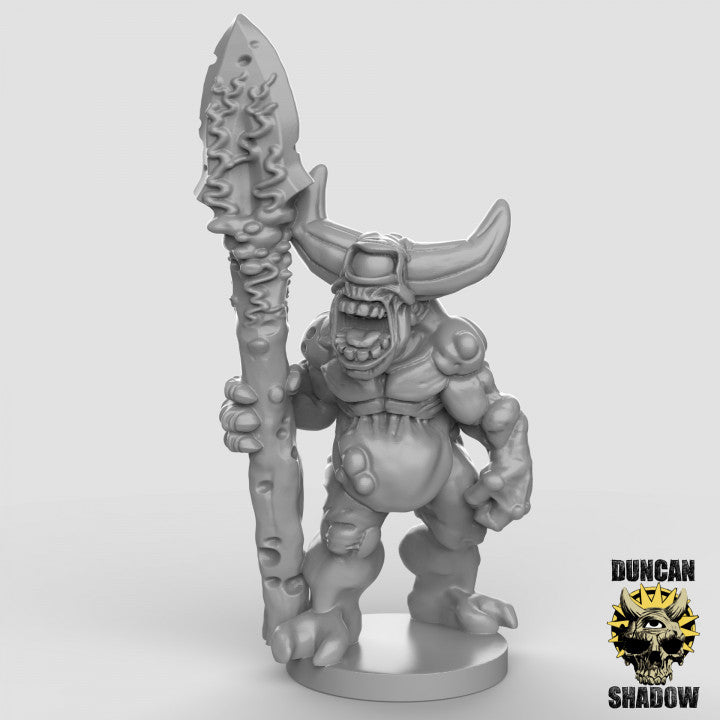 15mm Plague Demons with Spears - Image 6