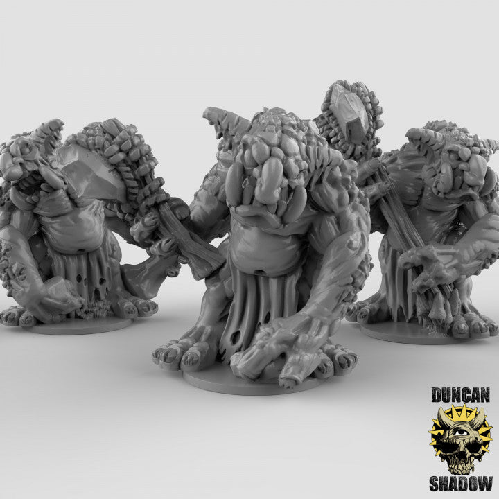 15mm Stone Trolls - Image 1