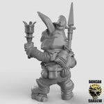 Rabbit Folk Cultists x3 Resin Miniature Models for DnD | Tabletop Gaming