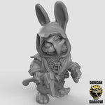 Rabbit Folk Cultists x3 Resin Miniature Models for DnD | Tabletop Gaming