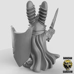 Rabbit Folk Paladin Resin Miniature Model for DnD | Tabletop Gaming