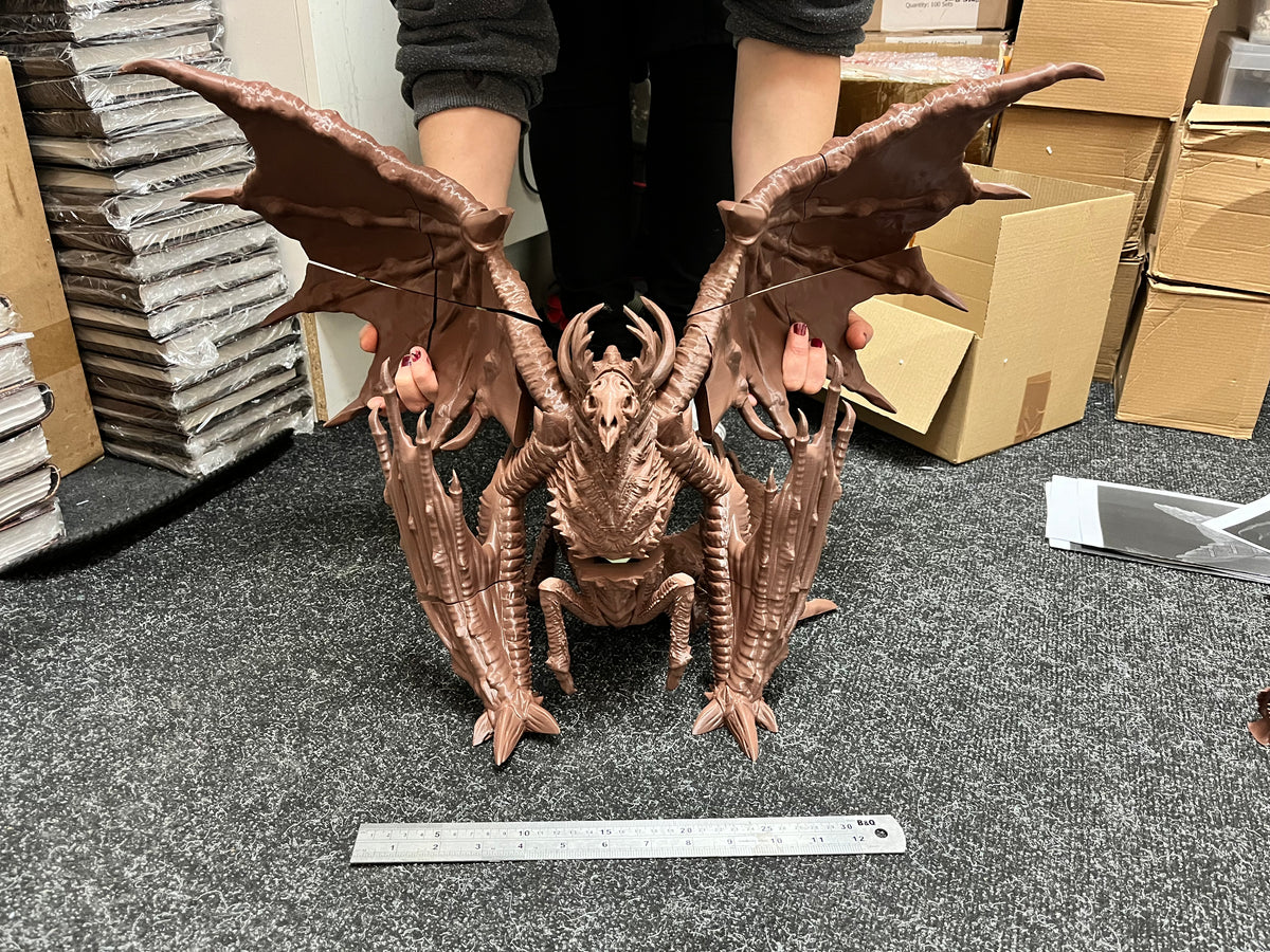 DEATH DRAGON - EPIC Sized Model Kit | Dungeons and dragons | Cthulhu| Pathfinder | War Gaming