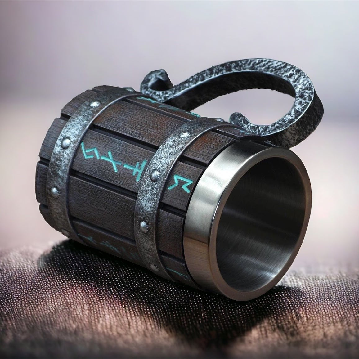 Viking Rune Norse Tankard Mug Beer Stein 20oz / 600ml