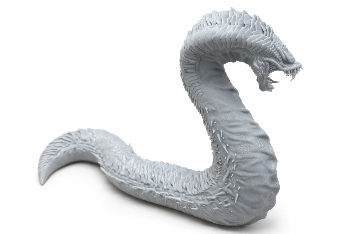 Jörmungandr Midgard Serpent - EPIC Scale Model