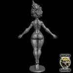 Stylized Female Statue Resin Miniature Model I Nude I Dungeons & Dragons I TTG I RPGs