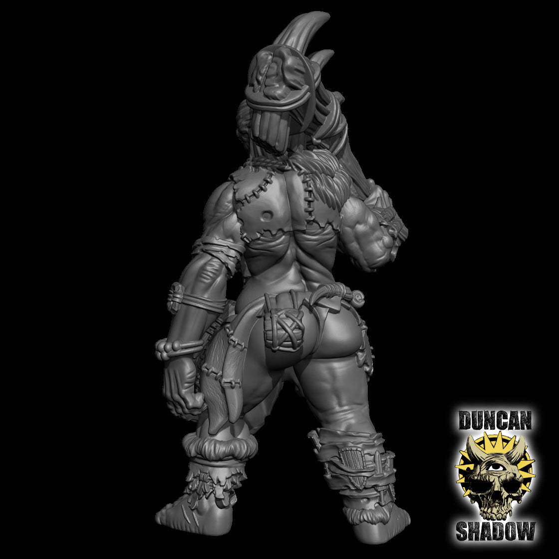 Female Titan Resin Model for Dungeons & Dragons | Board RPG's