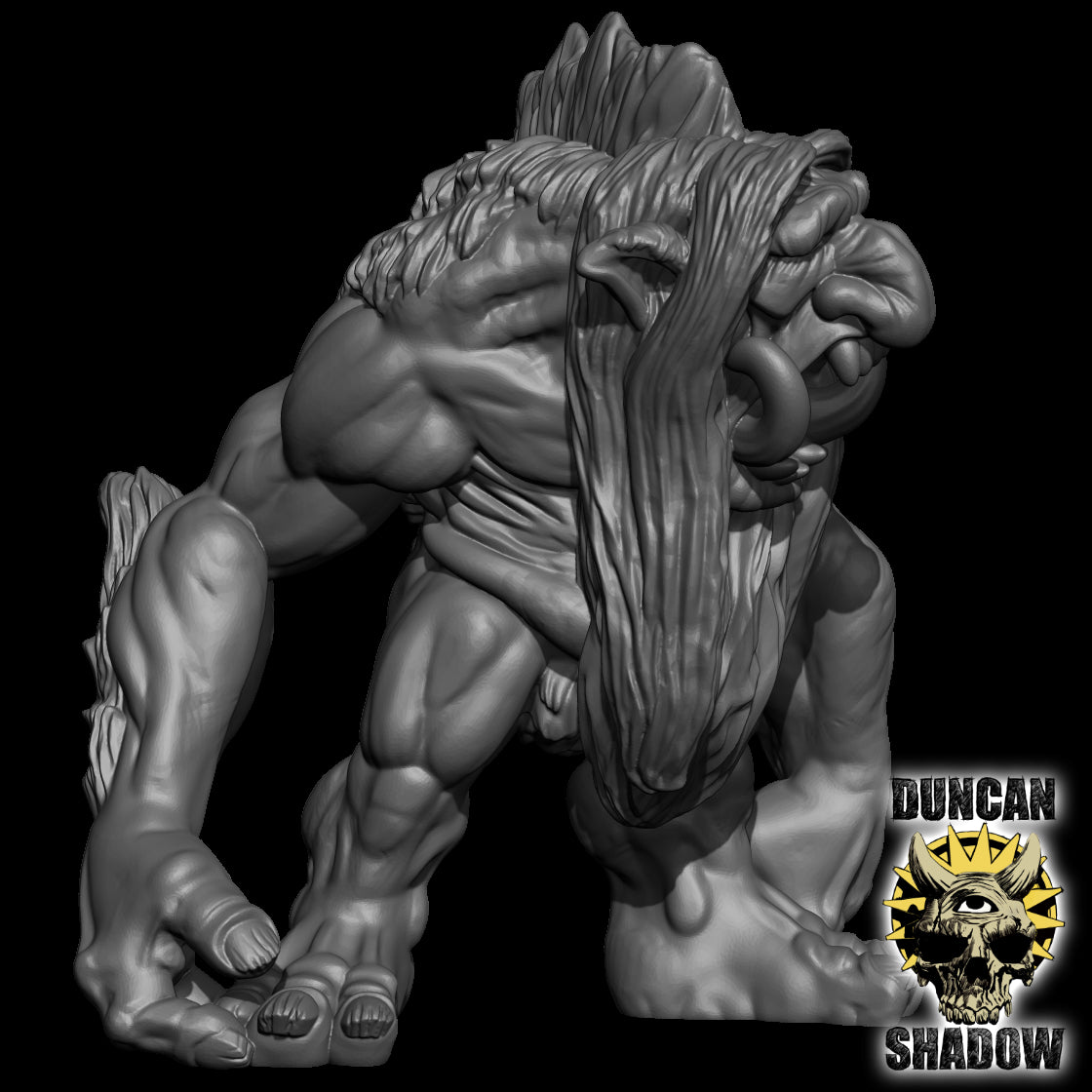 Snow Trolls x 3 Resin Miniature Models for DnD I Tabletop Gaming I Warhammer