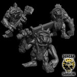 Snow Trolls x 3 Resin Miniature Models for DnD I Tabletop Gaming I Warhammer