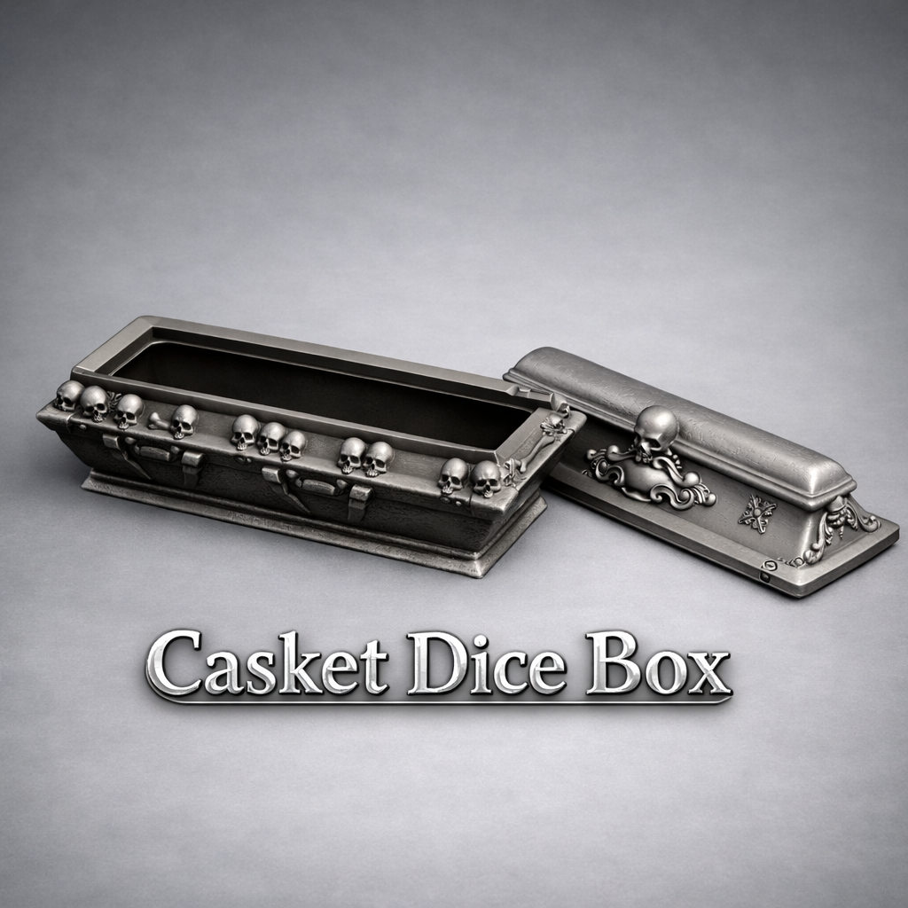 Casket Coffin Dice Box