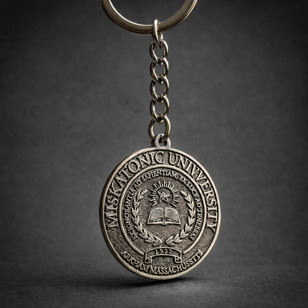 Miskatonic University Keyring – Lovecraftian Collectible Keychain Gift