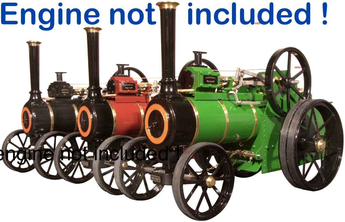 'Minnie' 1" Scale Traction engine Tyres - 150 X 30 and 90 X 50 (Set of 4)