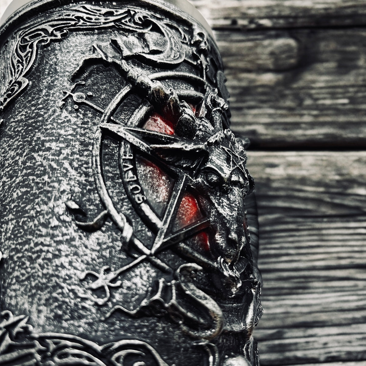 Nemesis Now Baphomet Tankard Sabbatic Goat Deity Mug Gothic Skull Pentagram