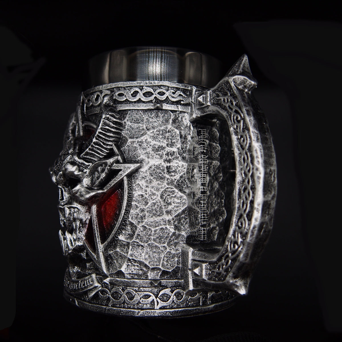 Dungeon Master Tankard "The Demon Summoner Edition" Unique Hand-Painted Tankard
