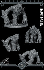 BARK GOLEM - Miniature | All Sizes | Dungeons and Dragons | Pathfinder | War Gaming