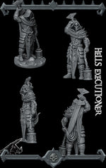 HELL'S EXECUTIONER - Miniature | All Sizes | Dungeons and Dragons | Pathfinder | War Gaming
