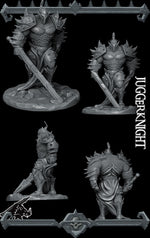 JUGGERKNIGHT - Miniature | All Sizes | Dungeons and Dragons | Pathfinder | War Gaming