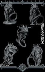 PIRANHADON - Miniature | All Sizes | Dungeons and Dragons | Pathfinder | War Gaming