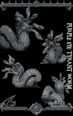 PURPLE EYE TYRANT WORM - Miniature | Dungeons and dragons | Cthulhu | Pathfinder | War Gaming