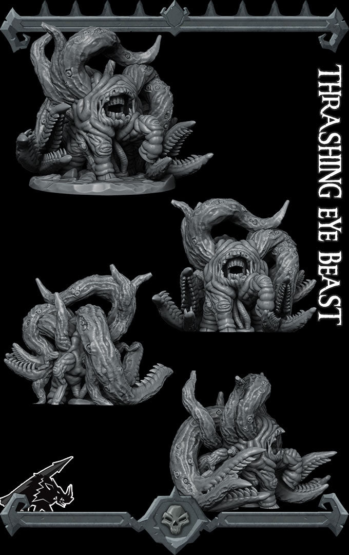 THRASHING EYE BEAST - Miniature | Dungeons and dragons | Cthulhu | Pathfinder | War Gaming