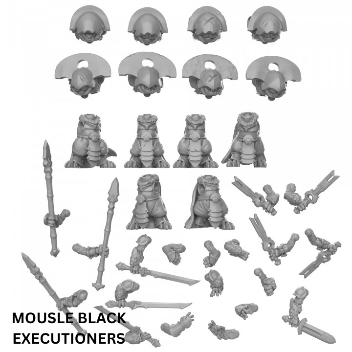 Woodland Animal Folk Multipart Kits - Resin Miniatures for DnD | Tabletop Gaming