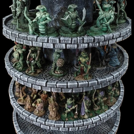 Miniature Model Stackable Display Kit - Figure Display Stand