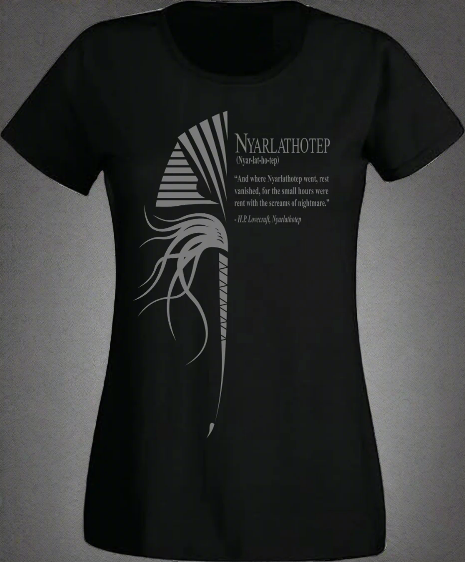 Lovecraft Inspired 'Nyarlathotep' T-Shirt I Arkham Horror I Eldritch I Cthulhu I Miskatonic University