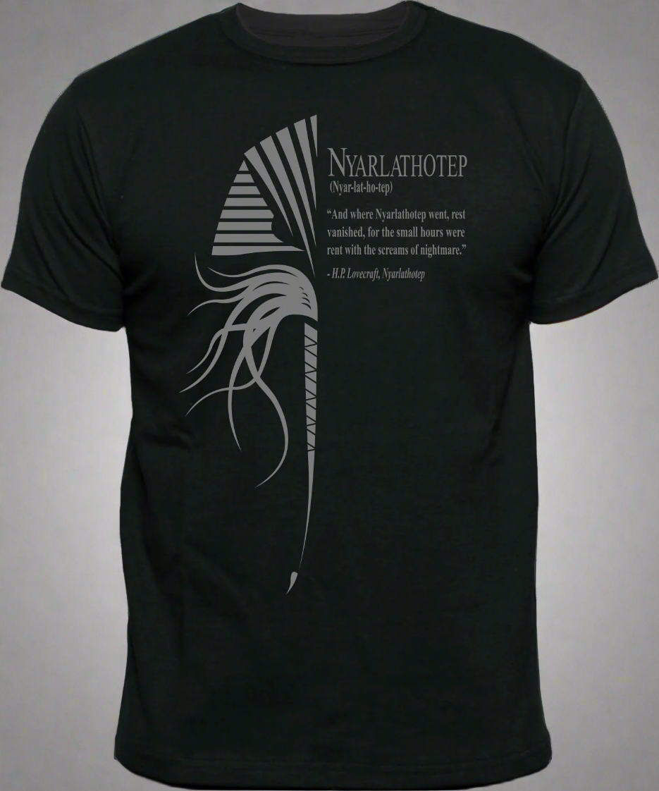 Lovecraft Inspired 'Nyarlathotep' T-Shirt I Arkham Horror I Eldritch I Cthulhu I Miskatonic University
