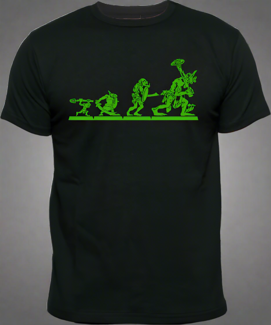 D&D Inspired 'Goblin Evolution' T-Shirt IDungeons & Dragons I Classes I Forgotten Realms
