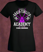 D&D Inspired 'Arach-Tinilith Academy' T-Shirt IMenzoberranzan I City Of Spiders I Forgotten Realms