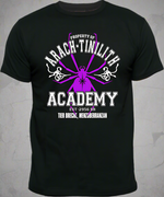 D&D Inspired 'Arach-Tinilith Academy' T-Shirt IMenzoberranzan I City Of Spiders I Forgotten Realms