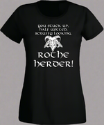Cheeky D&D Inspired 'Rothe Herder' T-Shirt IDungeons & Dragons I Forgotten Realms