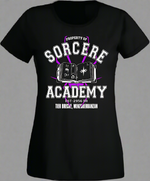 D&D Inspired 'Sorcere Academy' T-Shirt IMenzoberranzan I Wizards I Forgotten Realms