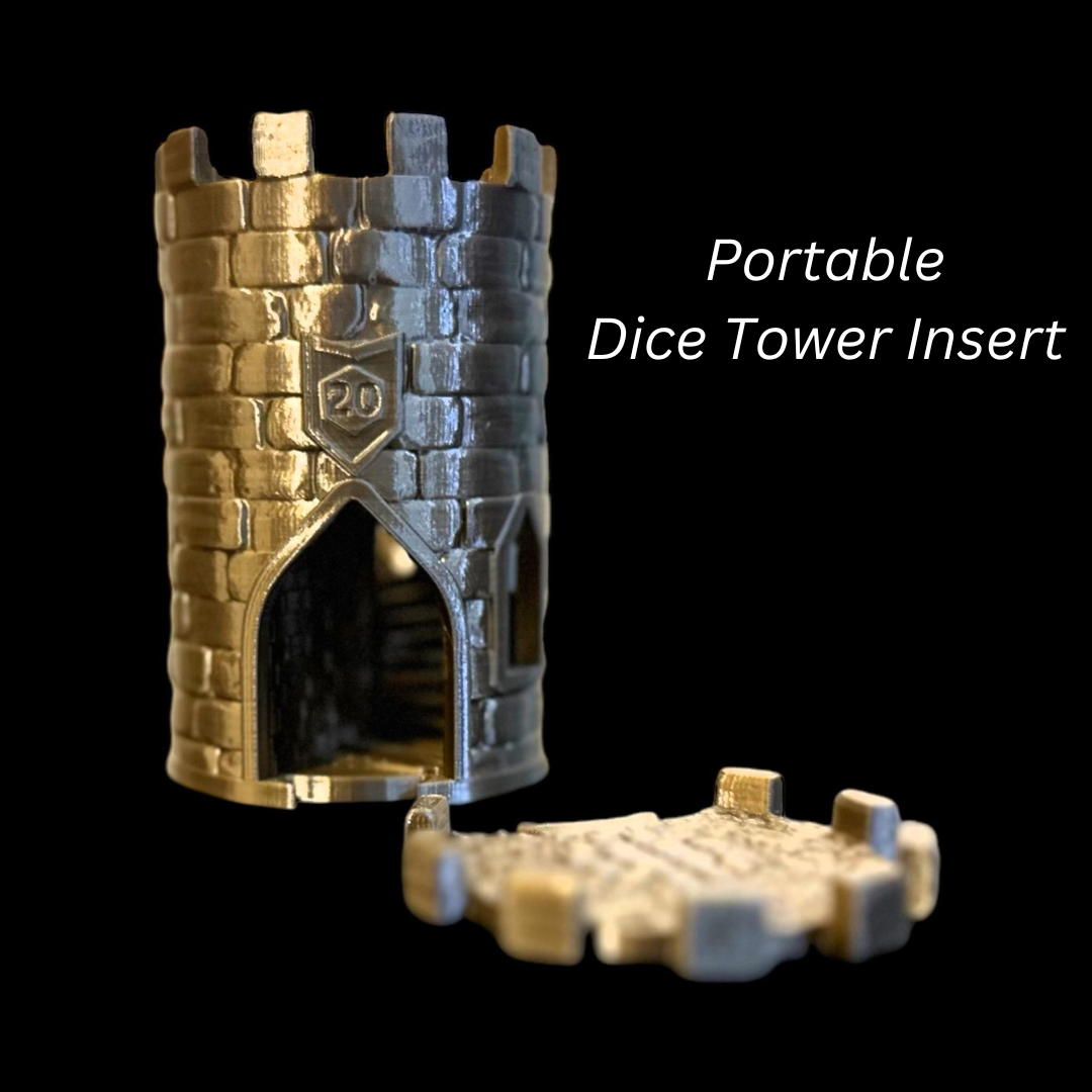 DnD Class Hero Gift: Bard Themed Can Holder & Matching Dice Box I Mythic Mug Collection