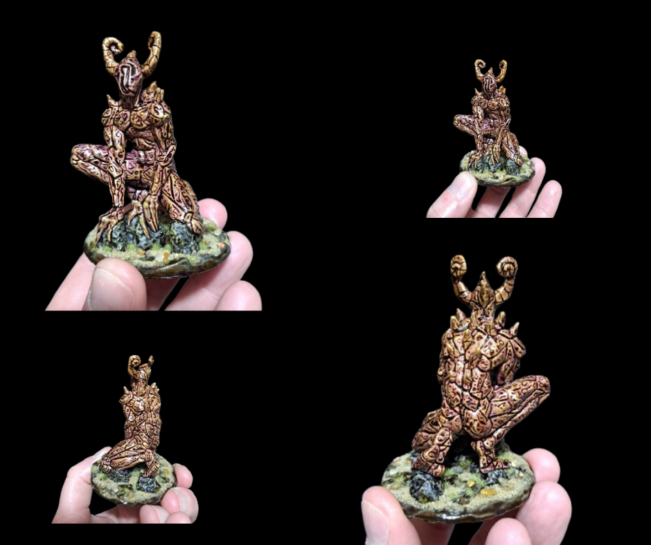RUNE DEMON - Dungeons and dragons | Cthulhu | Pathfinder | War Gaming| Miniature Model