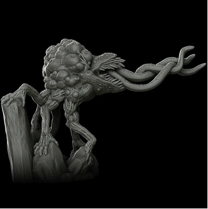 TOUNGETIER - 3D Miniature Model | Dungeons and Dragons | Pathfinder | RPG