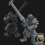 Holy Warriors with Great Swords Resin Miniature Models for DnD | Tabletop Gaming I Warhammer