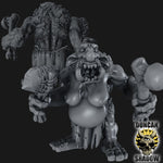Female Stone Trolls Resin Miniature for DnD | Tabletop Gaming I Warhammer