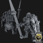 Holy Warriors with Spears Resin Miniature Models for DnD | Tabletop Gaming I Warhammer