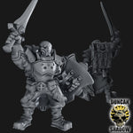 Holy Warriors with Swords and Shields Resin Miniature Models for DnD | Tabletop Gaming I Warhammer