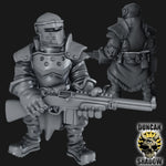 Holy Warriors with Rifles Resin Miniature Models for DnD | Tabletop Gaming I Warhammer