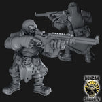 Holy Warriors with Rifles Resin Miniature Models for DnD | Tabletop Gaming I Warhammer