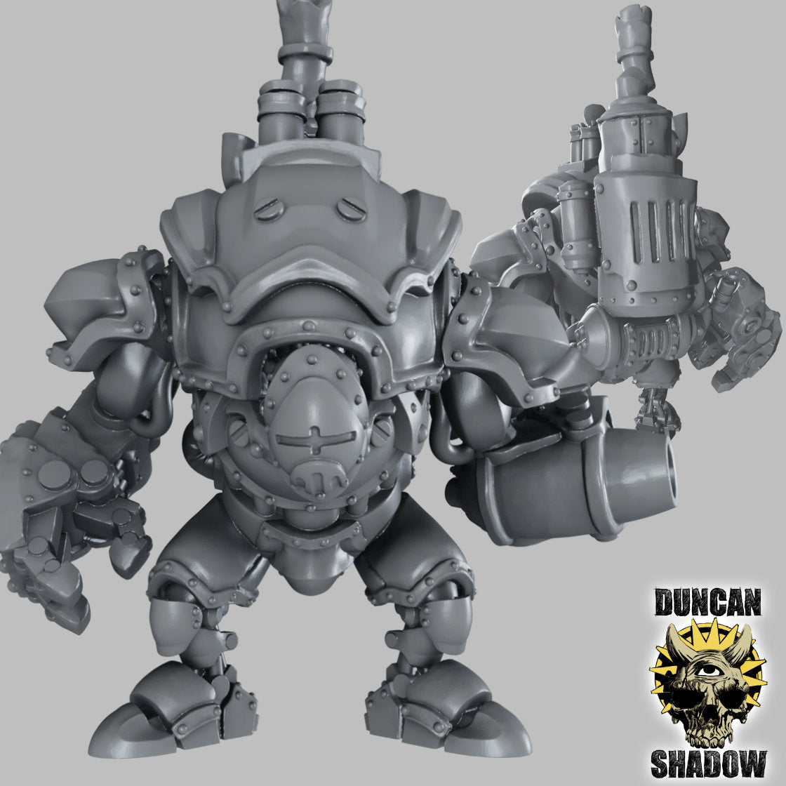 Holy Golem with Cannon Resin Model for Dungeons & Dragons | Board RPGs I War Gaming