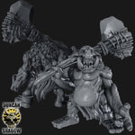 Stone Trolls With Great Weapons Resin Miniatures for DnD | Tabletop Gaming I Warhammer