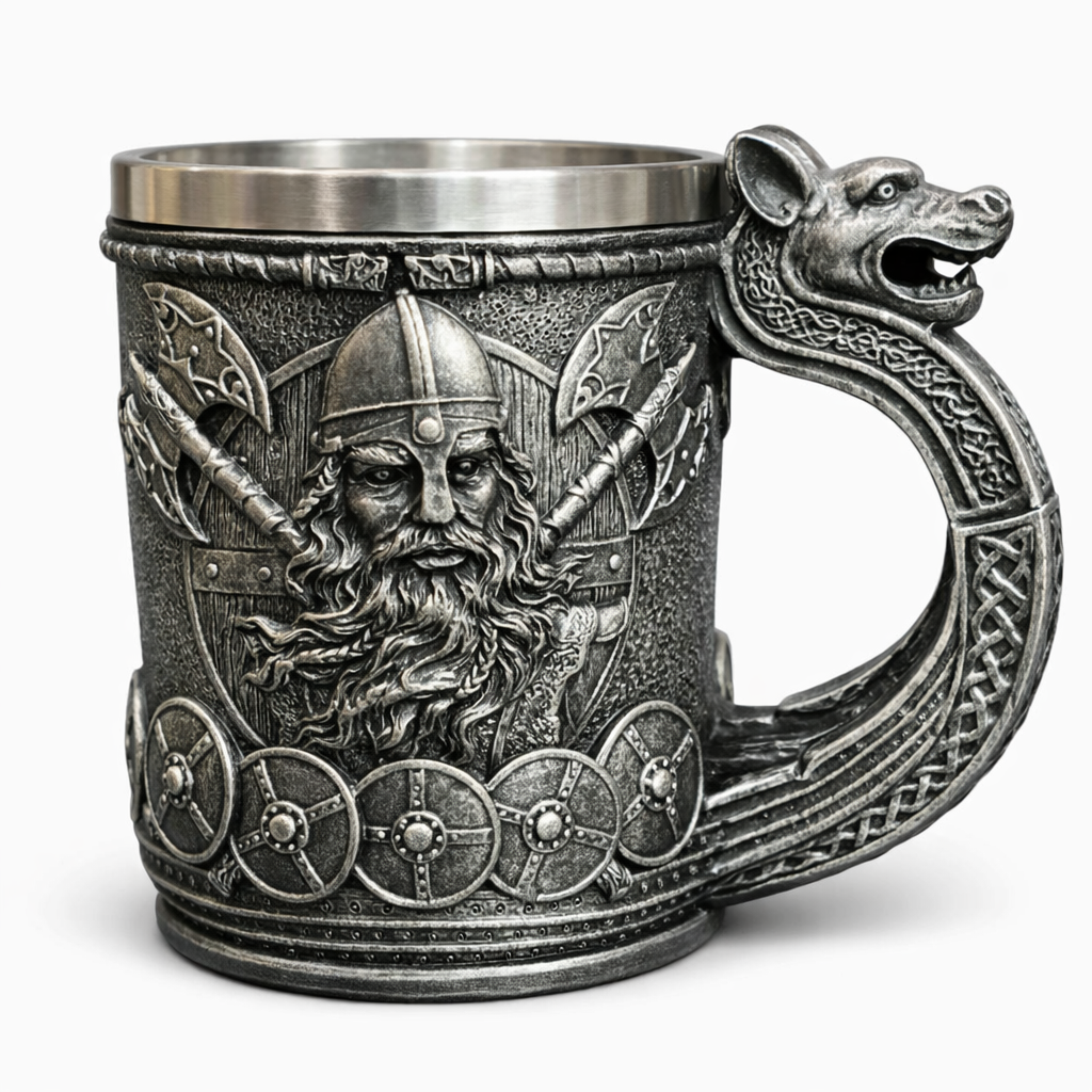 Viking Longboat Tankard