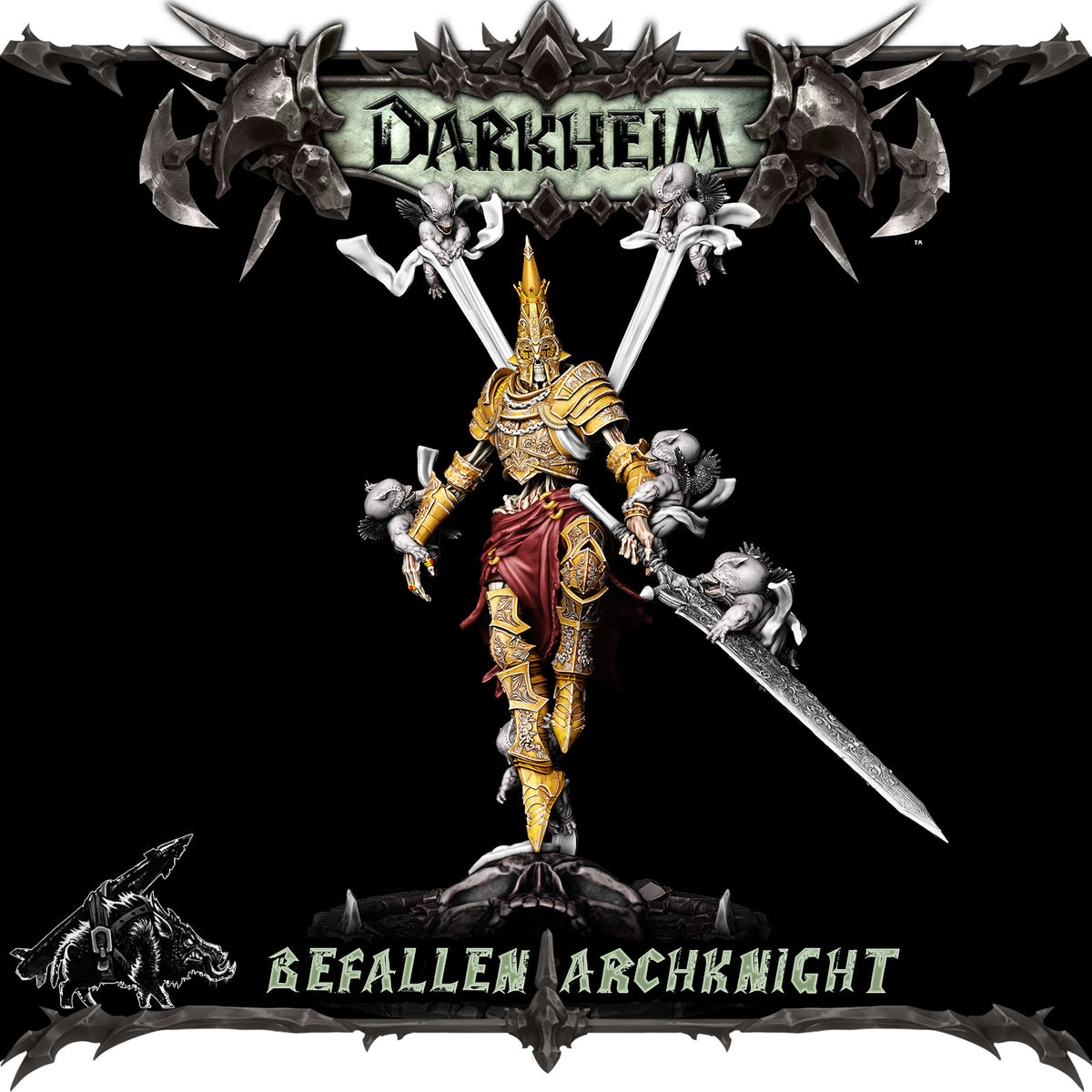 BEFALLEN ARCH KNIGHT - RPG DARKHEIM COLLECTION | Dungeons and Dragons | Pathfind
