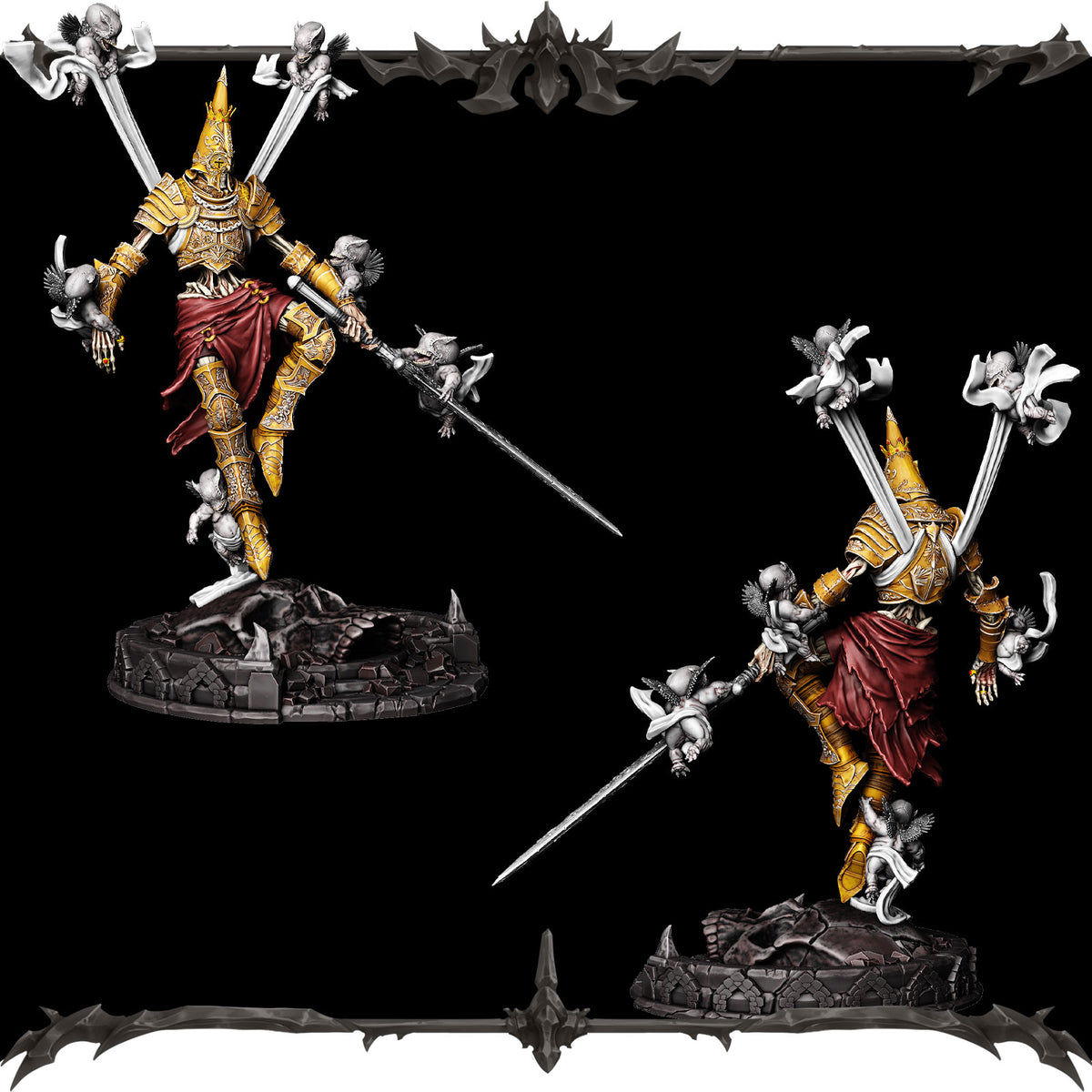 BEFALLEN ARCH KNIGHT - RPG DARKHEIM COLLECTION | Dungeons and Dragons | Pathfind